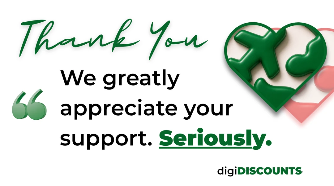 Thank you - we greatly appreciate your support. Seriously.